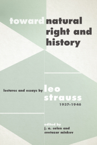 Imagen de portada: Toward "Natural Right and History" 9780226512105