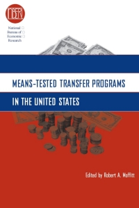 Cover image: Means-Tested Transfer Programs in the United States 1st edition 9780226533568