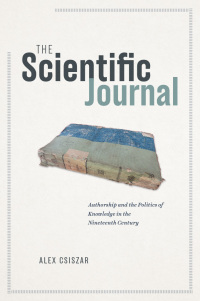 Cover image: The Scientific Journal 9780226553238