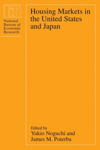 Titelbild: Housing Markets in the United States and Japan 1st edition 9780226590158