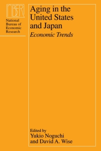 صورة الغلاف: Aging in the United States and Japan 1st edition 9780226590189