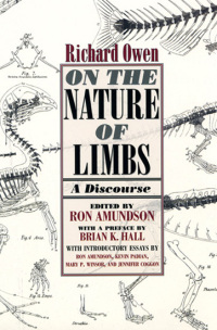 Cover image: On the Nature of Limbs 9780226641935