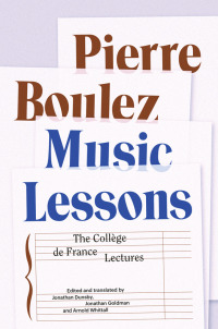 Cover image: Music Lessons 9780226672595