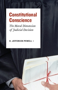 Cover image: Constitutional Conscience 1st edition 9780226677255