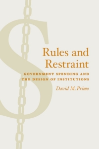 Cover image: Rules and Restraint 1st edition 9780226682594