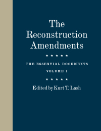 Immagine di copertina: The Reconstruction Amendments 9780226688787