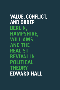 Imagen de portada: Value, Conflict, and Order 9780226718316