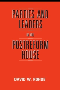 Immagine di copertina: Parties and Leaders in the Postreform House 1st edition 9780226724072
