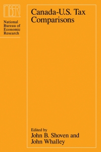 Cover image: Canada-U.S. Tax Comparisons 1st edition 9780226754833