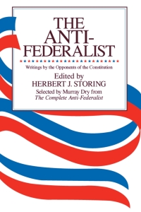 Omslagafbeelding: The Anti-Federalist 1st edition 9780226775630