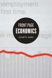 Cover image: Front Page Economics 1st edition 9780226781983