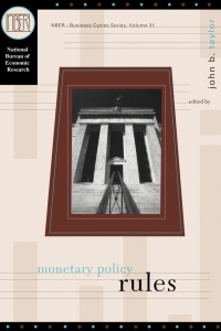 Imagen de portada: Monetary Policy Rules 1st edition 9780226791241