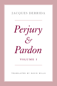 Omslagafbeelding: Perjury and Pardon, Volume I 9780226819174
