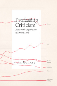 Cover image: Professing Criticism 9780226821290