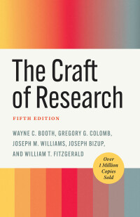 Imagen de portada: The Craft of Research 5th edition 9780226833880