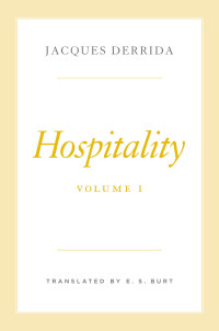 صورة الغلاف: Hospitality, Volume I 9780226828015