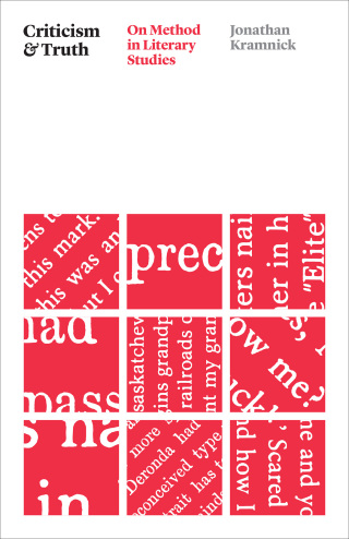 Cover image: Criticism and Truth 9780226830537