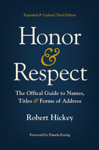 Imagen de portada: Honor and Respect 9780226830667