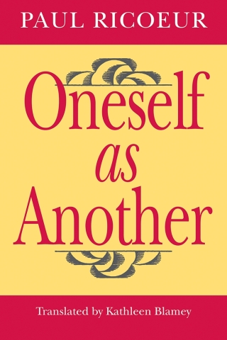 Cover image: Oneself as Another 9780226713281