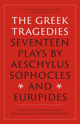 Cover image: The Greek Tragedies 9780226844695