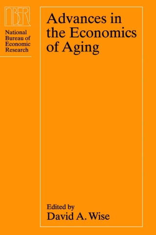 صورة الغلاف: Advances in the Economics of Aging 1st edition 9780226903026