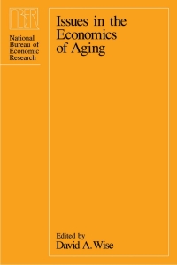 表紙画像: Issues in the Economics of Aging 1st edition 9780226902975