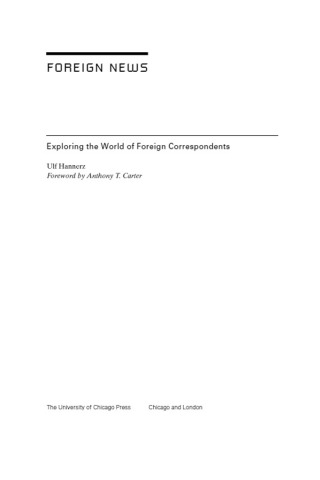 Immagine di copertina: Foreign News 1st edition 9780226315744