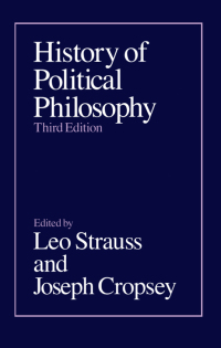 Cover image: History of Political Philosophy 3rd edition 9780226777085