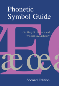 Cover image: Phonetic Symbol Guide 2nd edition 9780226685359