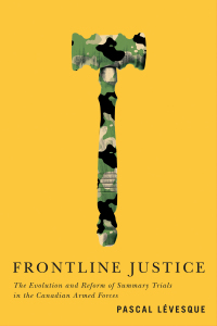 Titelbild: Frontline Justice 9780773559295