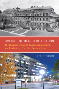 Cover image: Toward the Health of a Nation 9780228000853