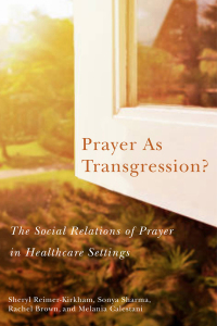 Omslagafbeelding: Prayer as Transgression? 9780228001652