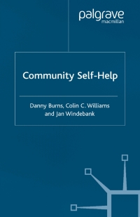 Cover image: Community Self-Help 1st edition 9780333912669