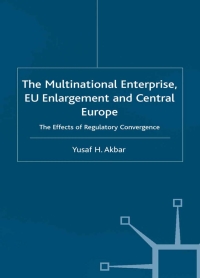 Imagen de portada: The Multinational Enterprise, EU Enlargement and Central Europe 9780333919880