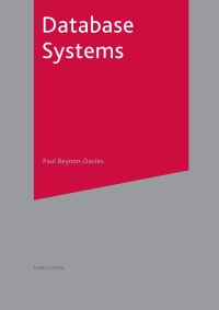 Cover image: Database Systems 3rd edition 9781403916013