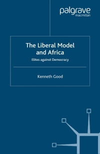 Imagen de portada: The Liberal Model and Africa 9780333790427