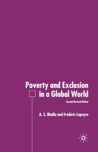 Cover image: Poverty and Exclusion in a Global World 2nd edition 9781403906199