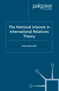 Cover image: The National Interest in International Relations Theory 9781403949790