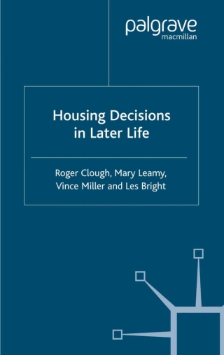 Titelbild: Housing Decisions in Later Life 9781349511501