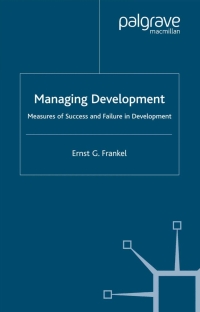 صورة الغلاف: Managing Development 9781403949493