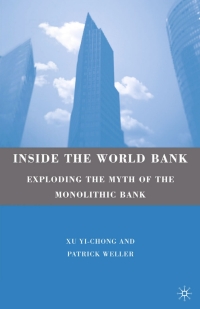 Immagine di copertina: Inside the World Bank 9780230616721