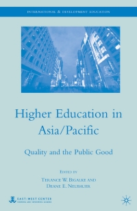 Cover image: Higher Education in Asia/Pacific 9781349377763
