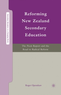 Imagen de portada: Reforming New Zealand Secondary Education 9780230606265
