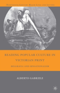 Titelbild: Reading Popular Culture in Victorian Print 9781349378968