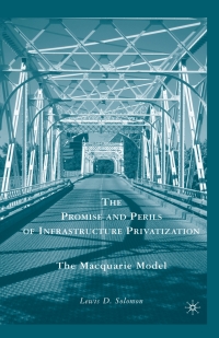 Cover image: The Promise and Perils of Infrastructure Privatization 9780230619302