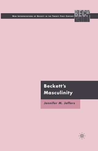 Titelbild: Beckett’s Masculinity 9780230615281