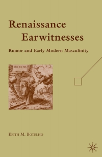 Cover image: Renaissance Earwitnesses 9780230619418