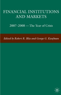 Cover image: Financial Institutions and Markets 9780230619272