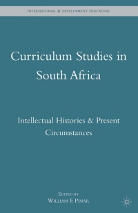 Omslagafbeelding: Curriculum Studies in South Africa 9780230615083
