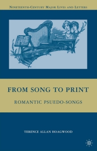 Cover image: From Song to Print 9780230609839